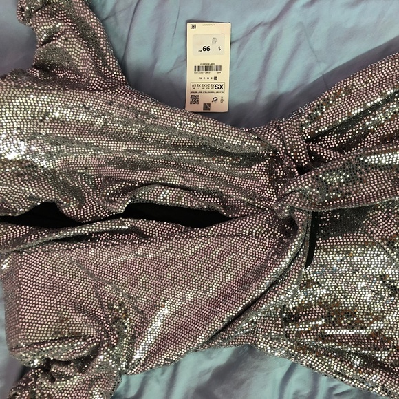 Zara shimmer new dress with tag - Picture 1 of 3